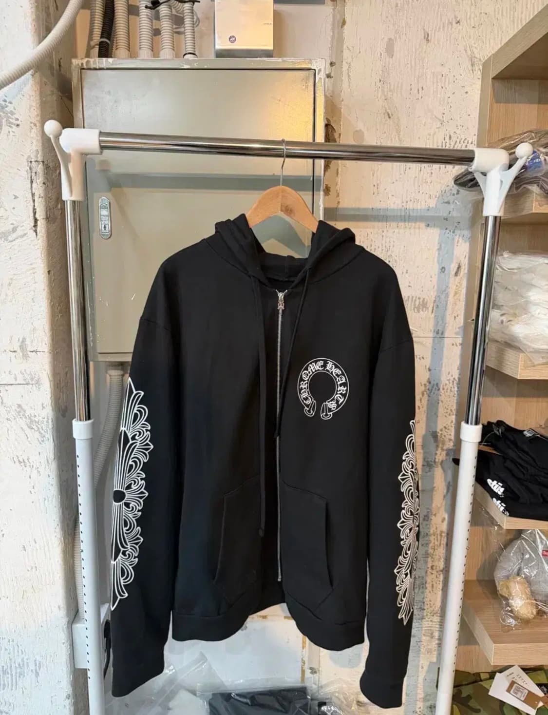 크롬하츠 홀스슈 후드집업 상품이미지1