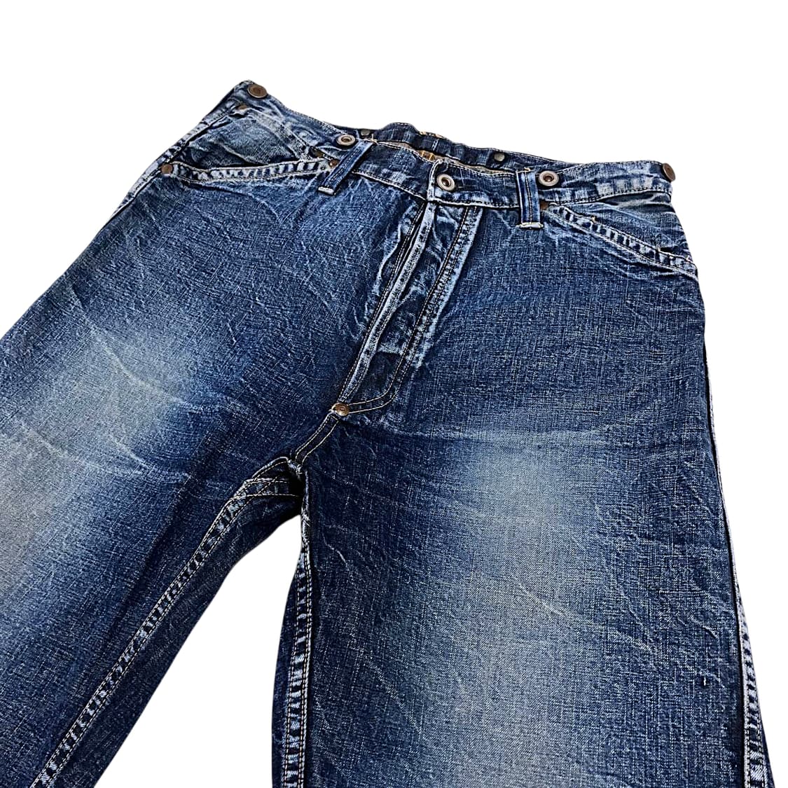 웨어하우스 덕디거 LOT. DD-02 네바다 신치백 데님 팬츠 상품이미지4