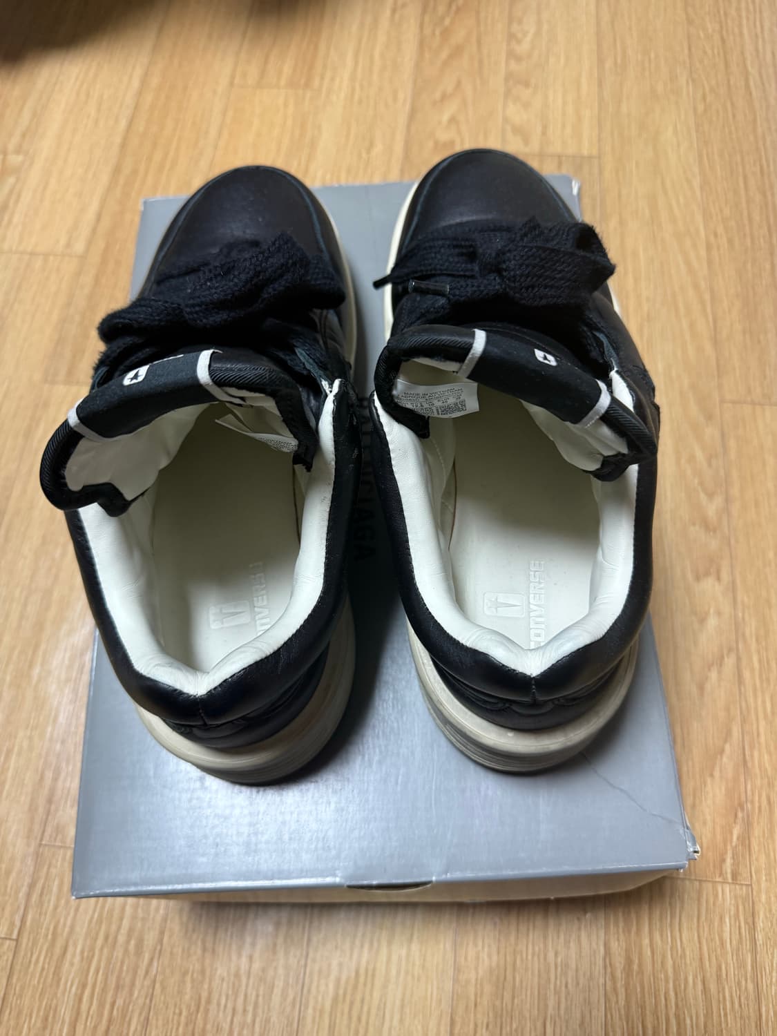 컨버스 다크쉐도우 로우 블랙 290 상품이미지4