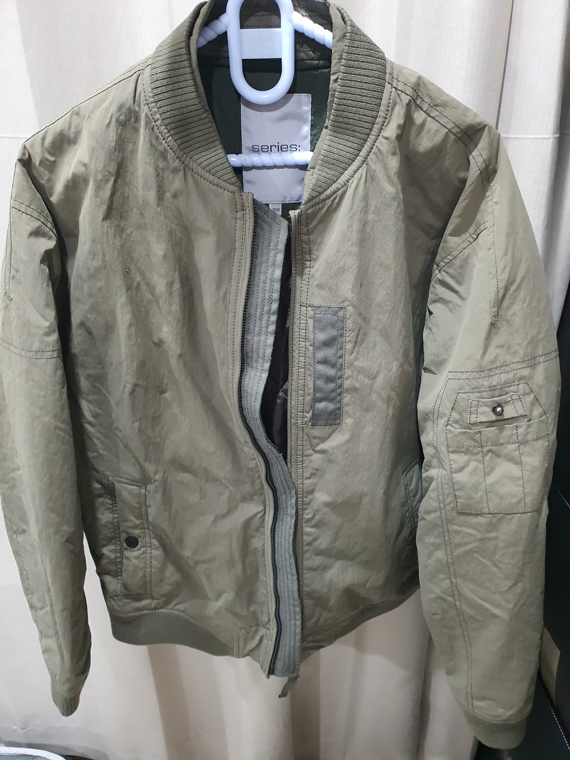 시리즈 ma-1 나일론자켓 상품이미지1