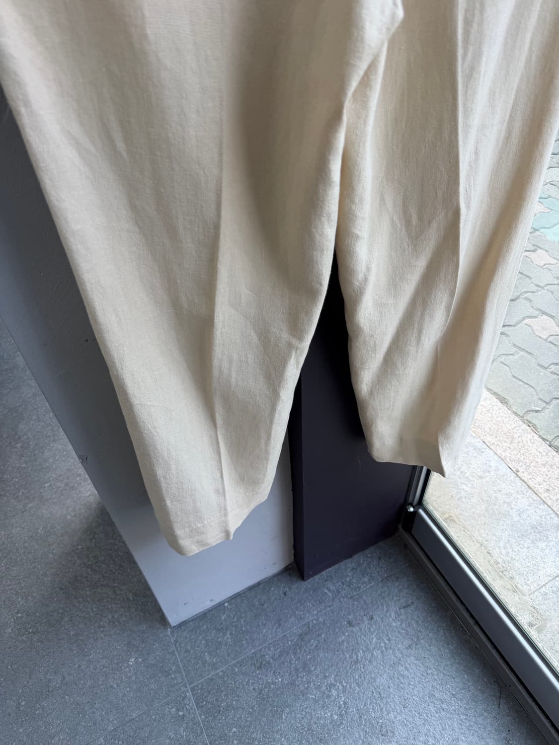 32/ 에르메스 린넨 마 투턱 베이직 팬츠 (새상품) 상품이미지9