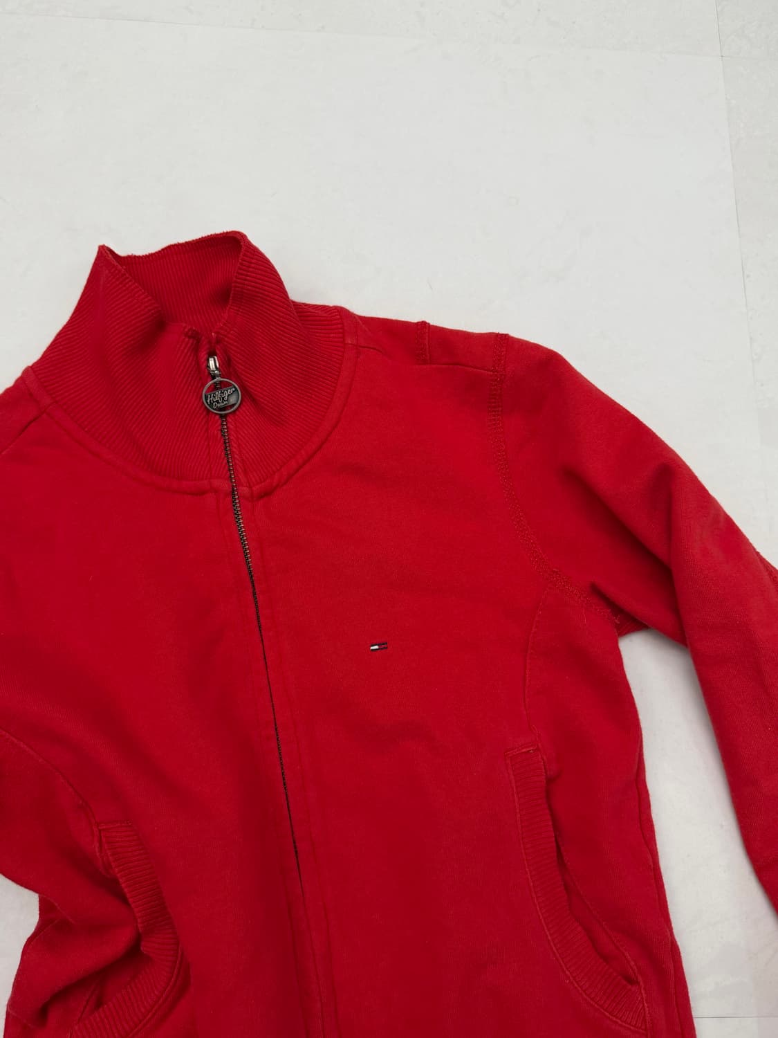 타미 힐피거 레드 투웨이 집업 상품이미지6