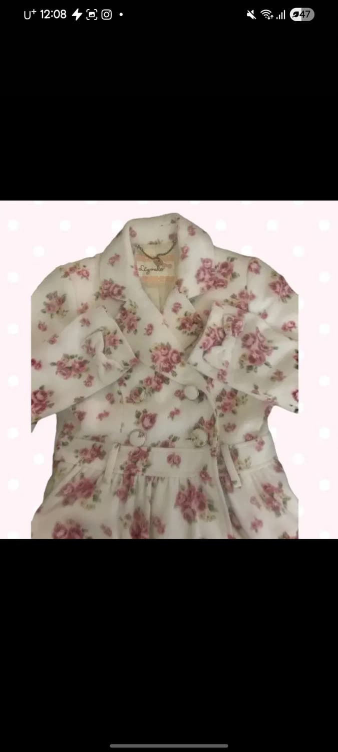 리즈멜로 히메갸루 리본 코트 리즈리사 상품이미지6