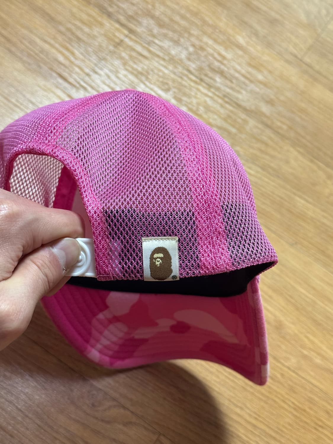 stussy x bape trucker cap 상품이미지4