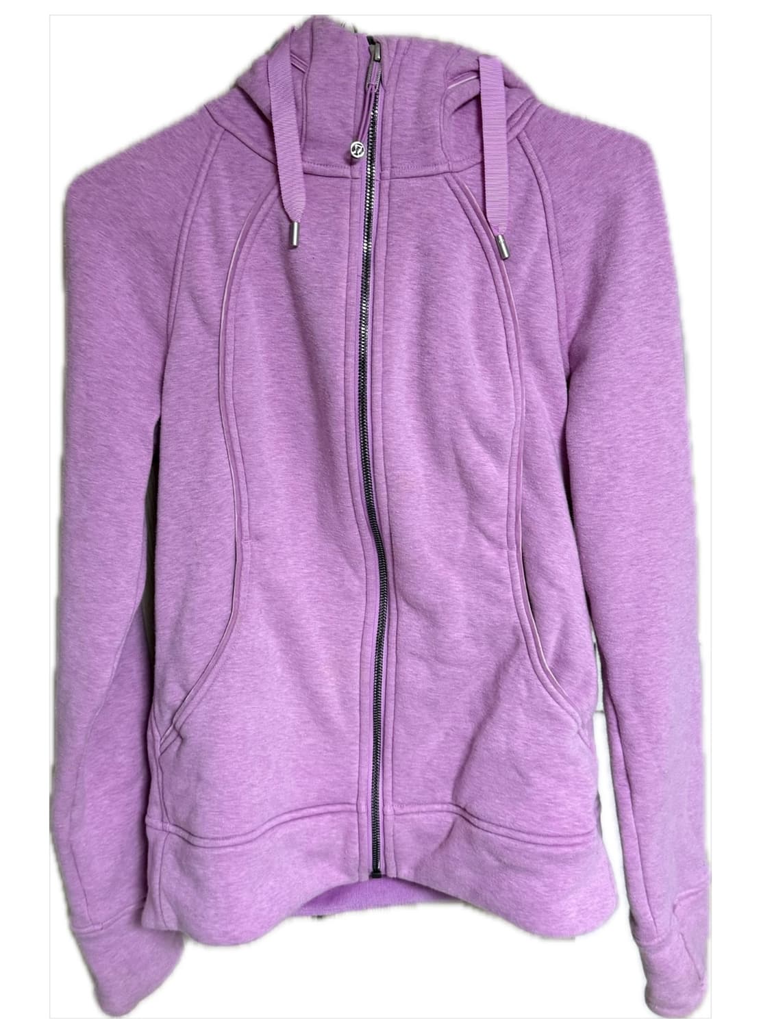 룰루레몬 스쿠바 풀집 후디 핑크 사이즈 6 상품이미지3