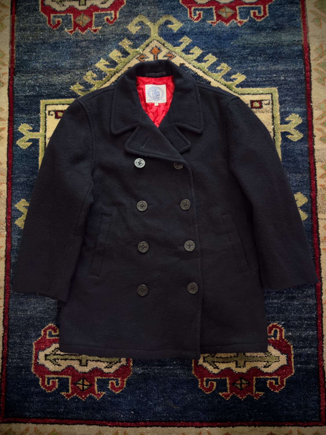 90s J press DarkNavy Peacoat 상품이미지1