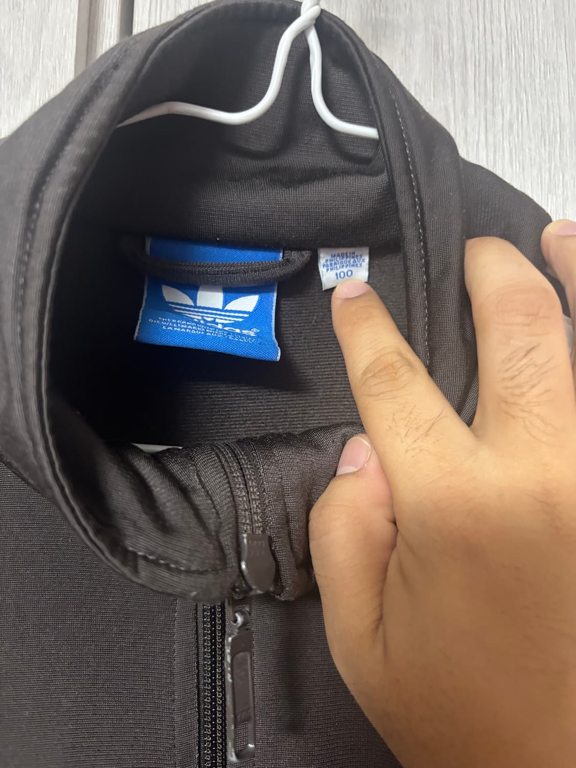 아디다스 우주매물 초코브라운 구파이어버드 져지 트랙탑100 상품이미지2