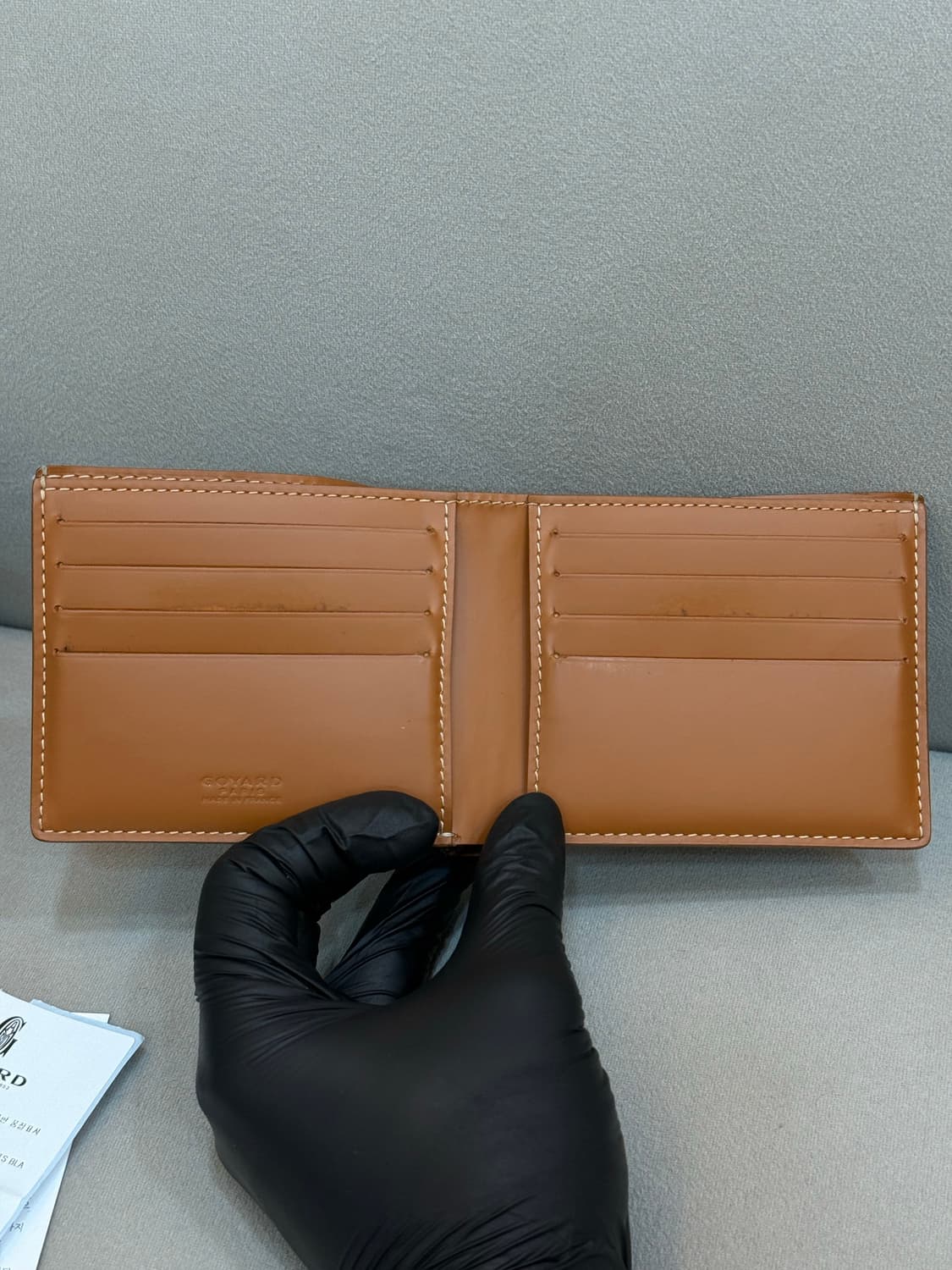 고야드 빅투와르 마카쥬 블랙 반지갑 상품이미지8