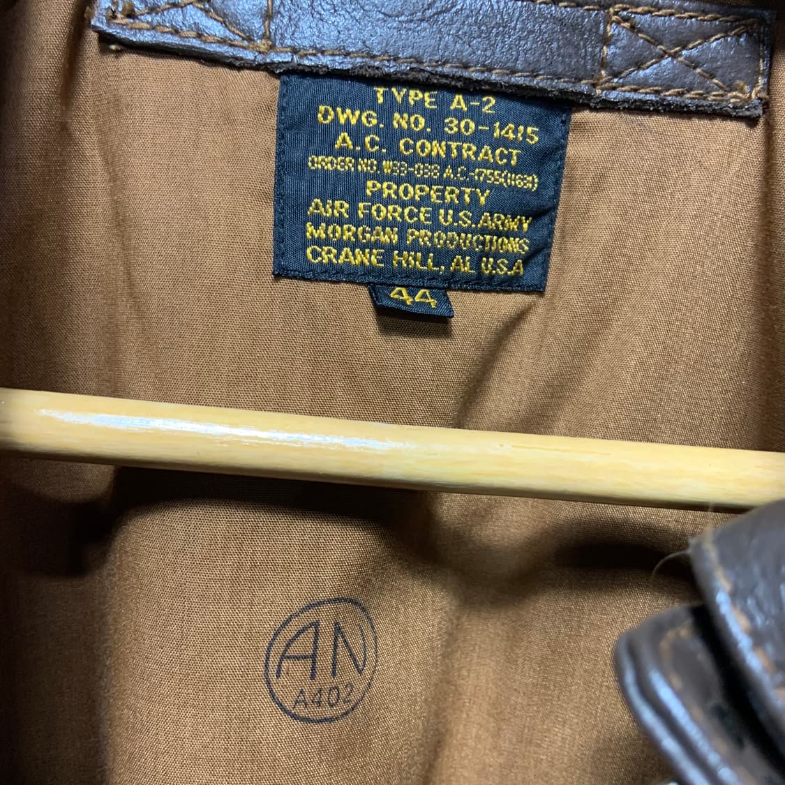 재팬 모건프로덕션 홀스하이드 Type A-2 자켓 44 상품이미지4
