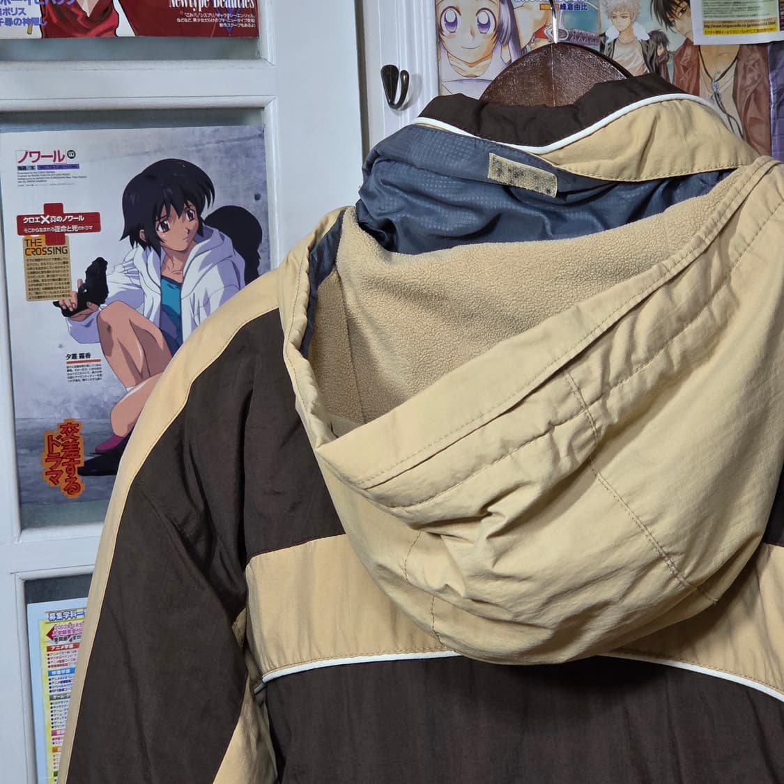 00S 컬럼비아 브라운 배색 투지퍼 패디드 자켓 상품이미지6