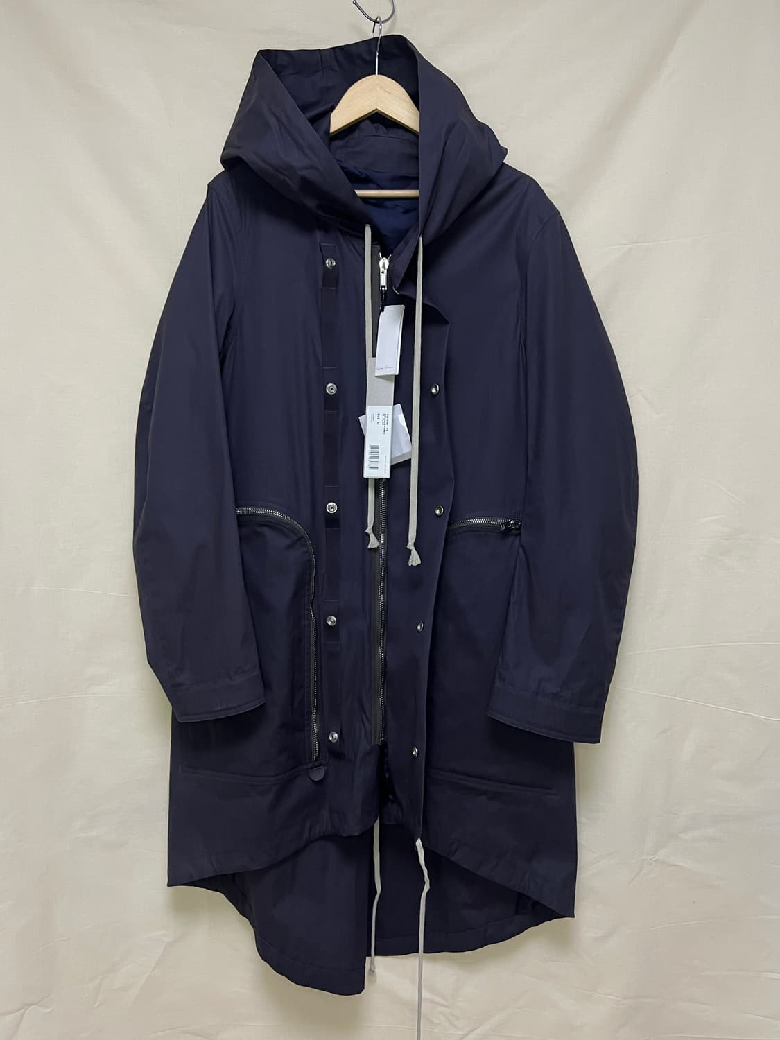 릭오웬스 21SS 바우하우스 롱 피쉬테일 파카 상품이미지2