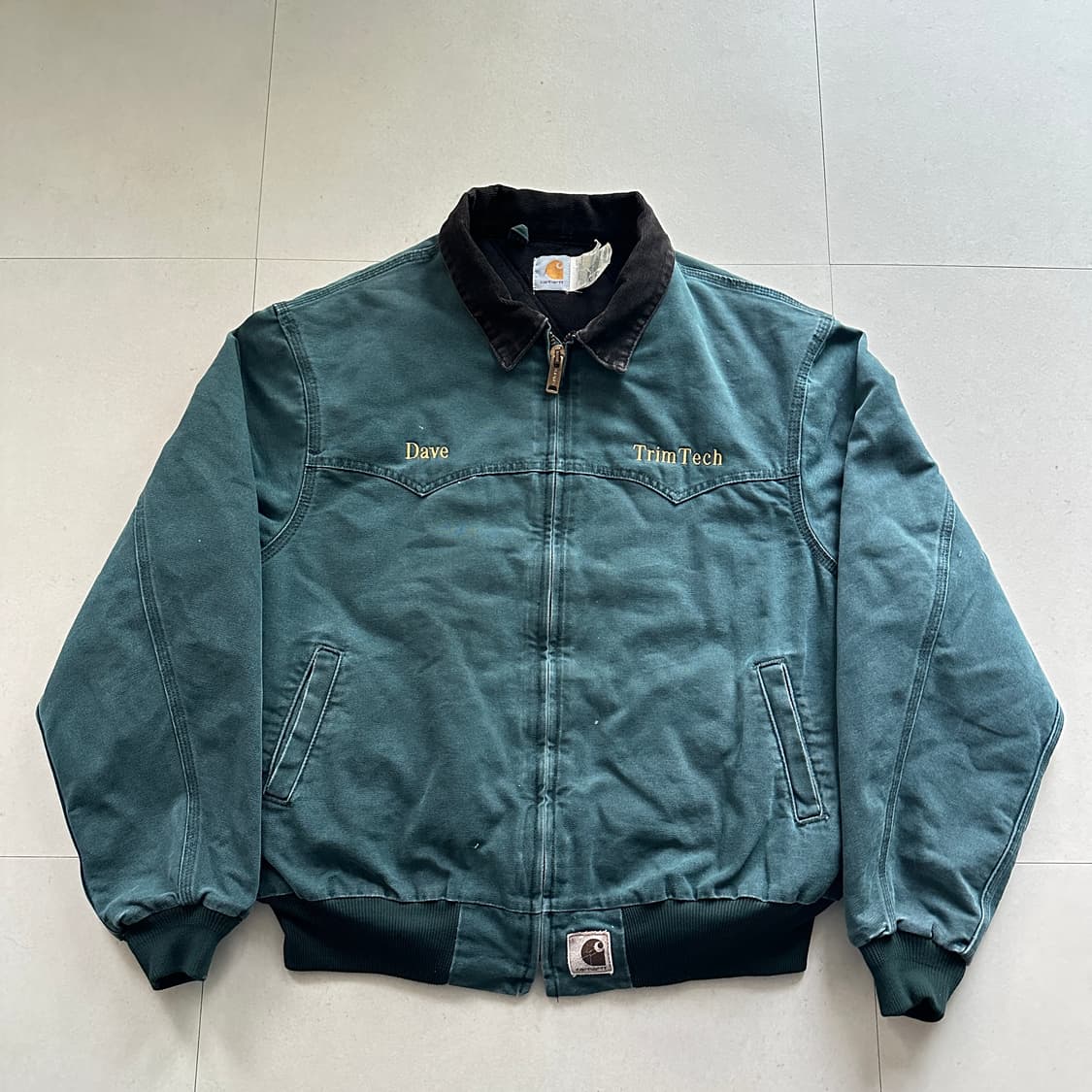 90s 칼하트 산타페 헌터 그린 J14HTG 워크자켓 (2XL) 상품이미지1