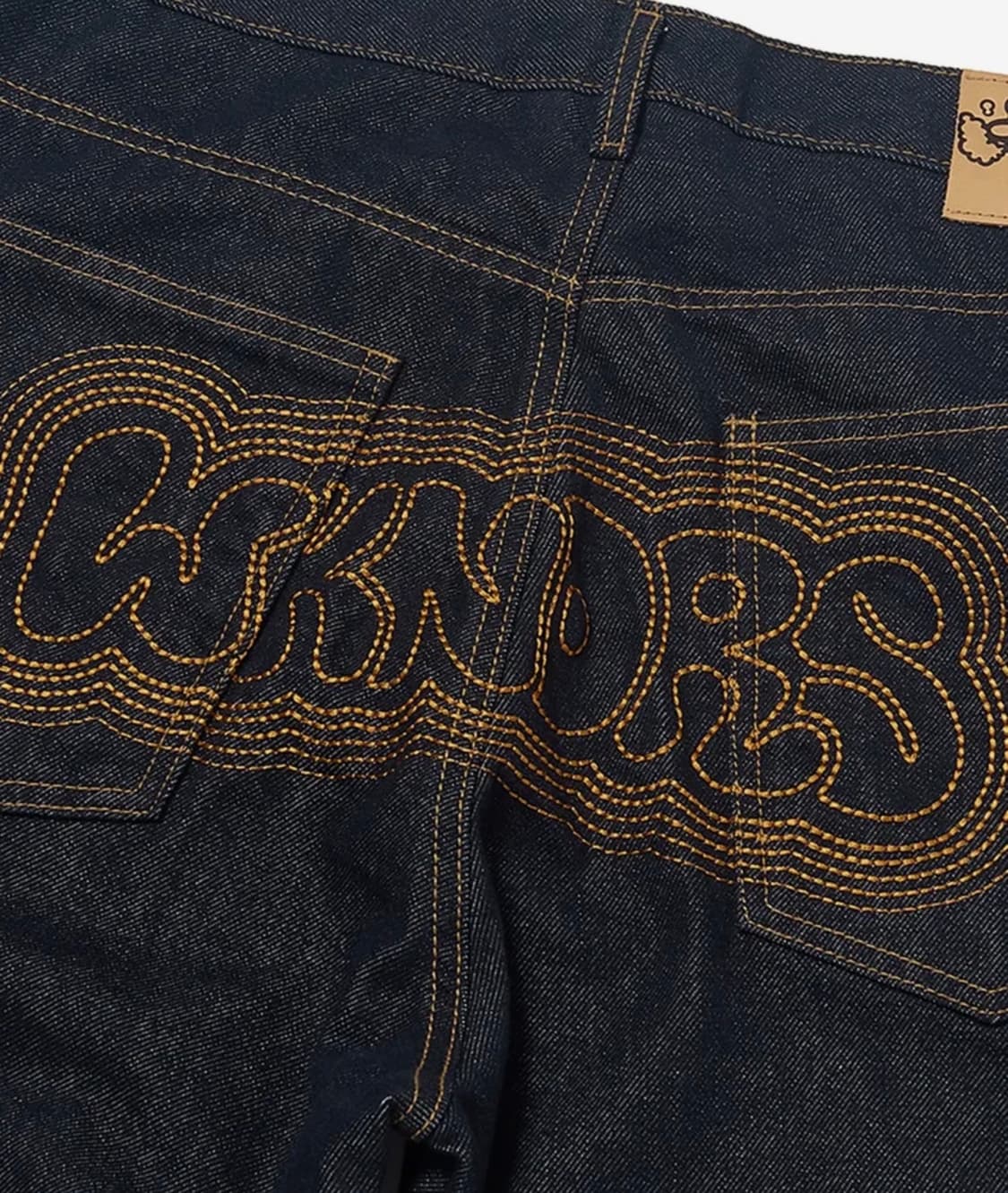 CHAIN STITCH DENIM PANTS (위캔더스X피로) 상품이미지5