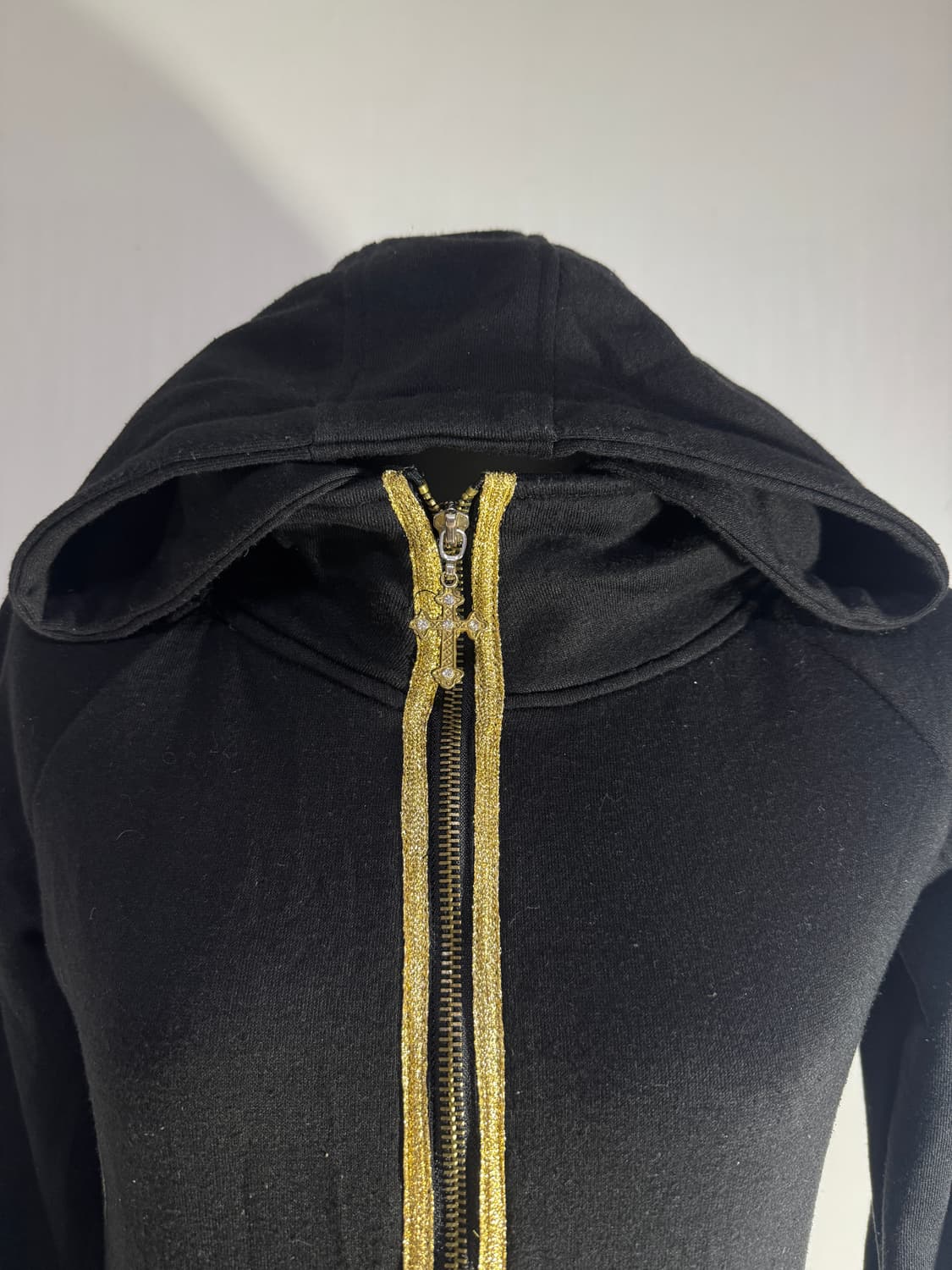 REAL MA*RS 레터링 스컬 후드집업 마즈 갸루 y2k 상품이미지5