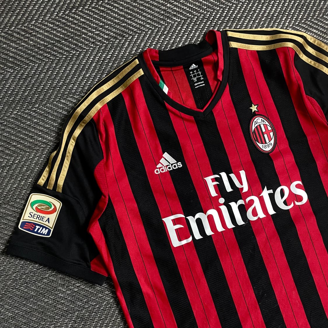 아디다스 ac밀란 13-14 시즌 리그 패치 카카 유니폼o 4878 상품이미지4