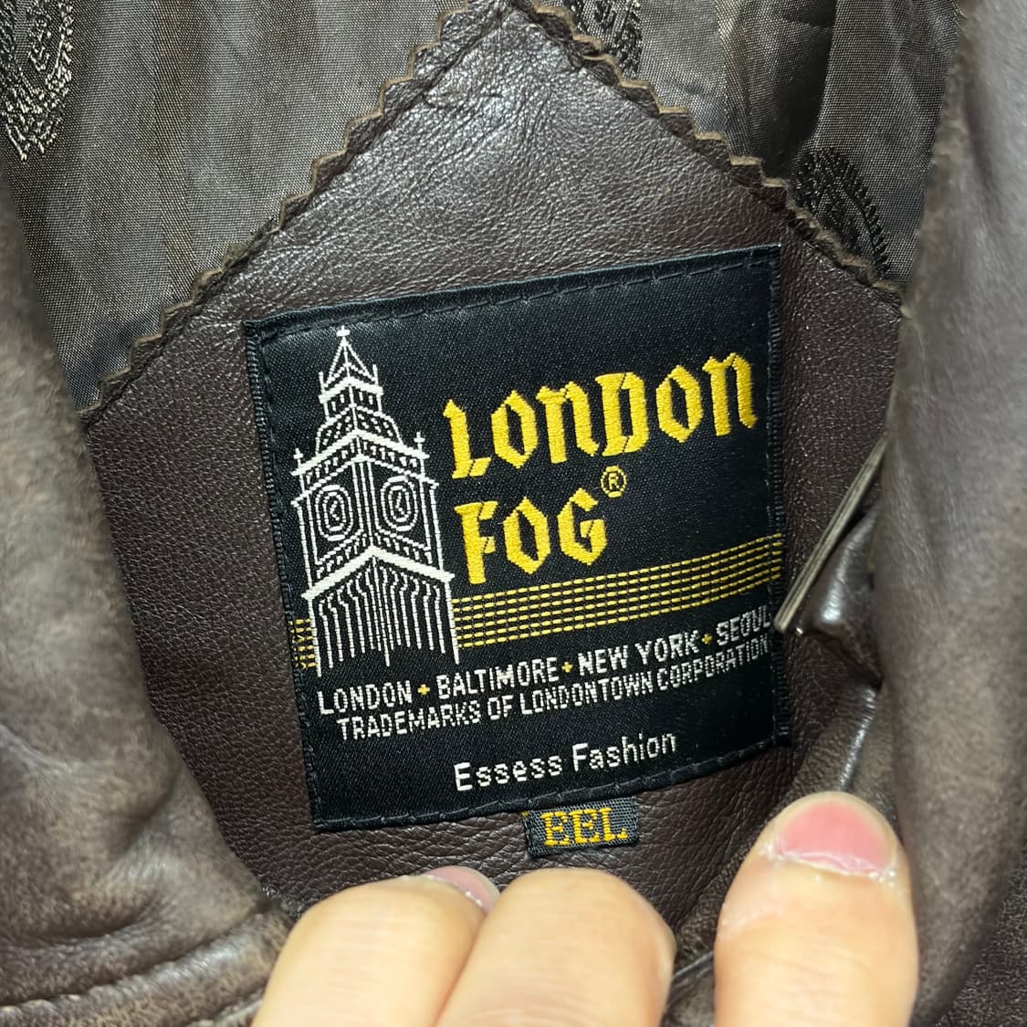 런던포그 가죽자켓 2 상품이미지5