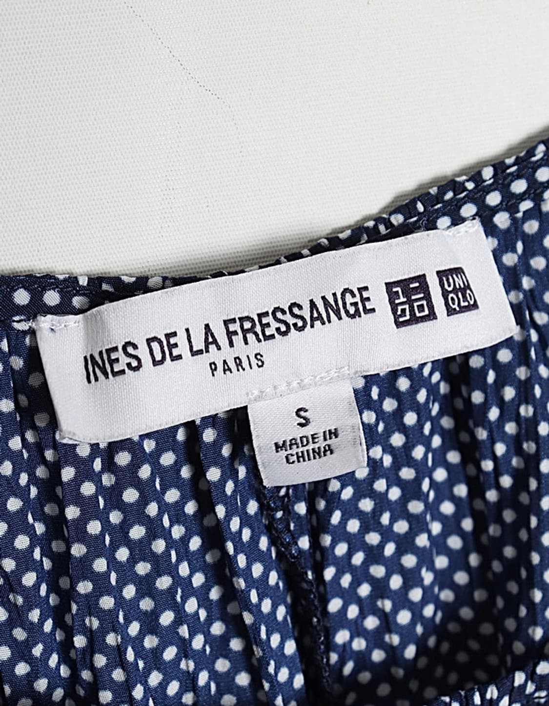 UQ x INES DE LA FRESSANGE Dot Pleats One 상품이미지5