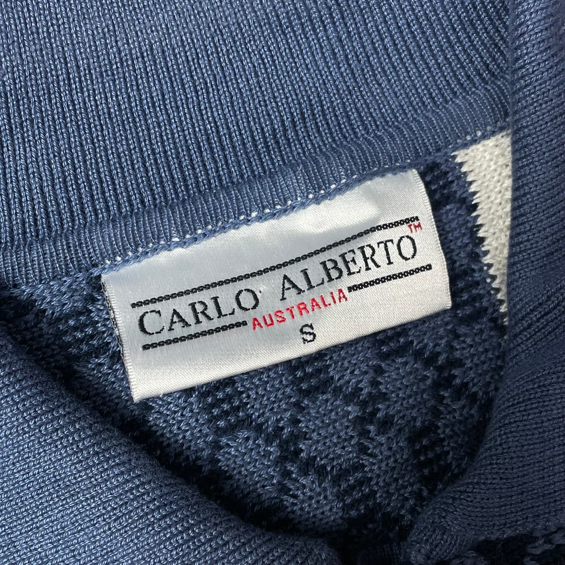 빈티지 카라넥 케이블니트 상품이미지5