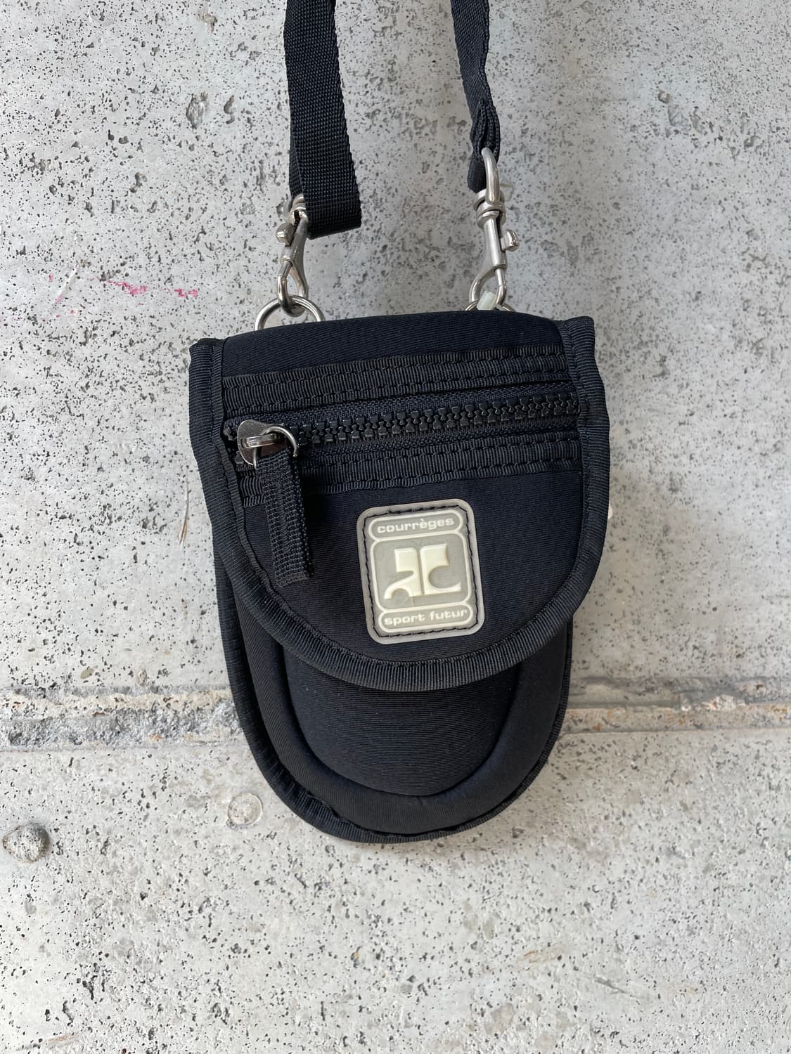 (Deadstock)90s Courreges 꾸레쥬 미니 크로스백 상품이미지1