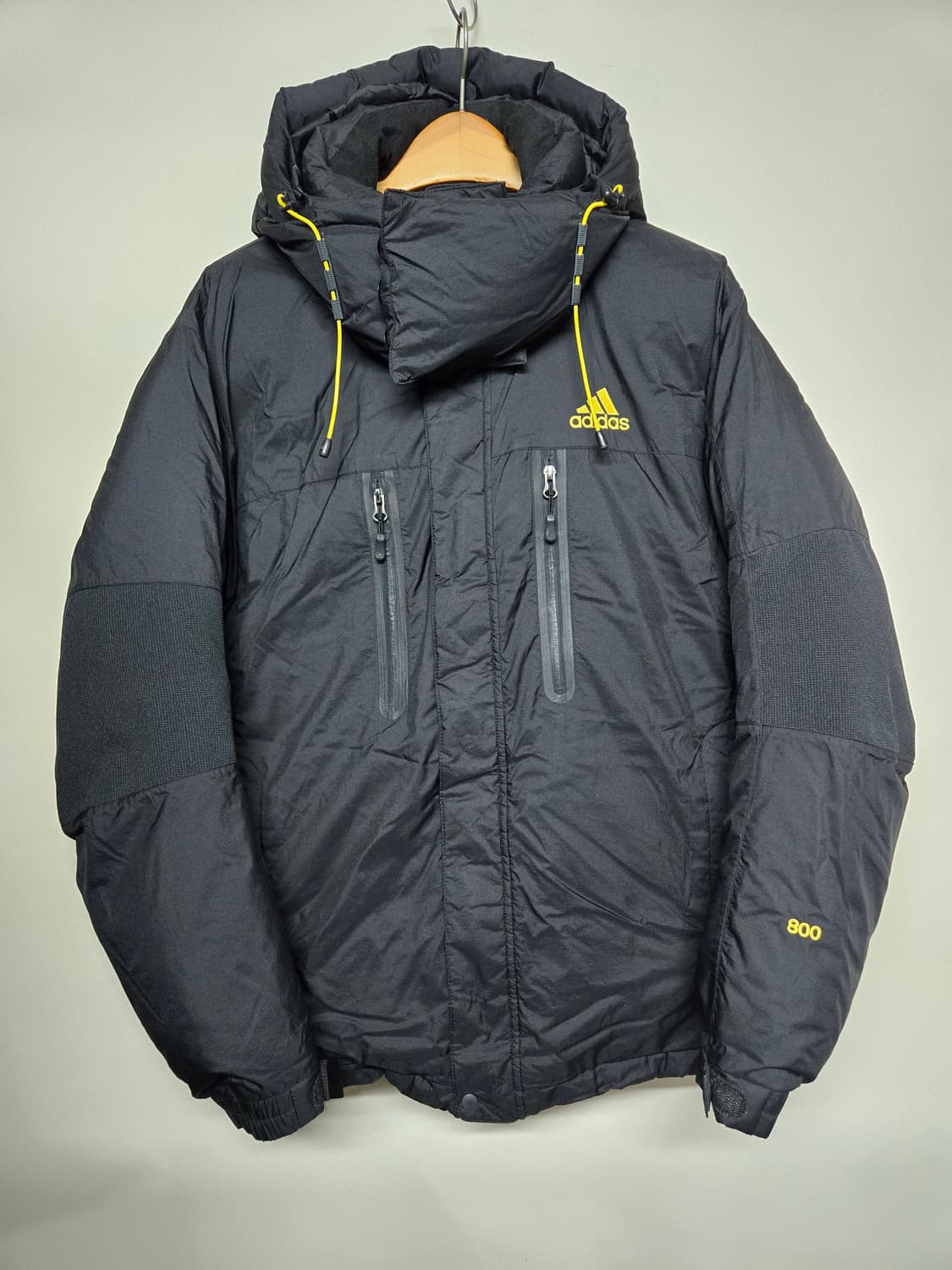 아디다스 익스트림 800필파워 구스 다운 패딩 100 블랙 상품이미지1