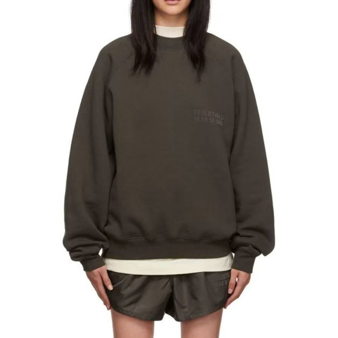 에센셜 피어오브갓 기모 맨투맨 상품이미지1