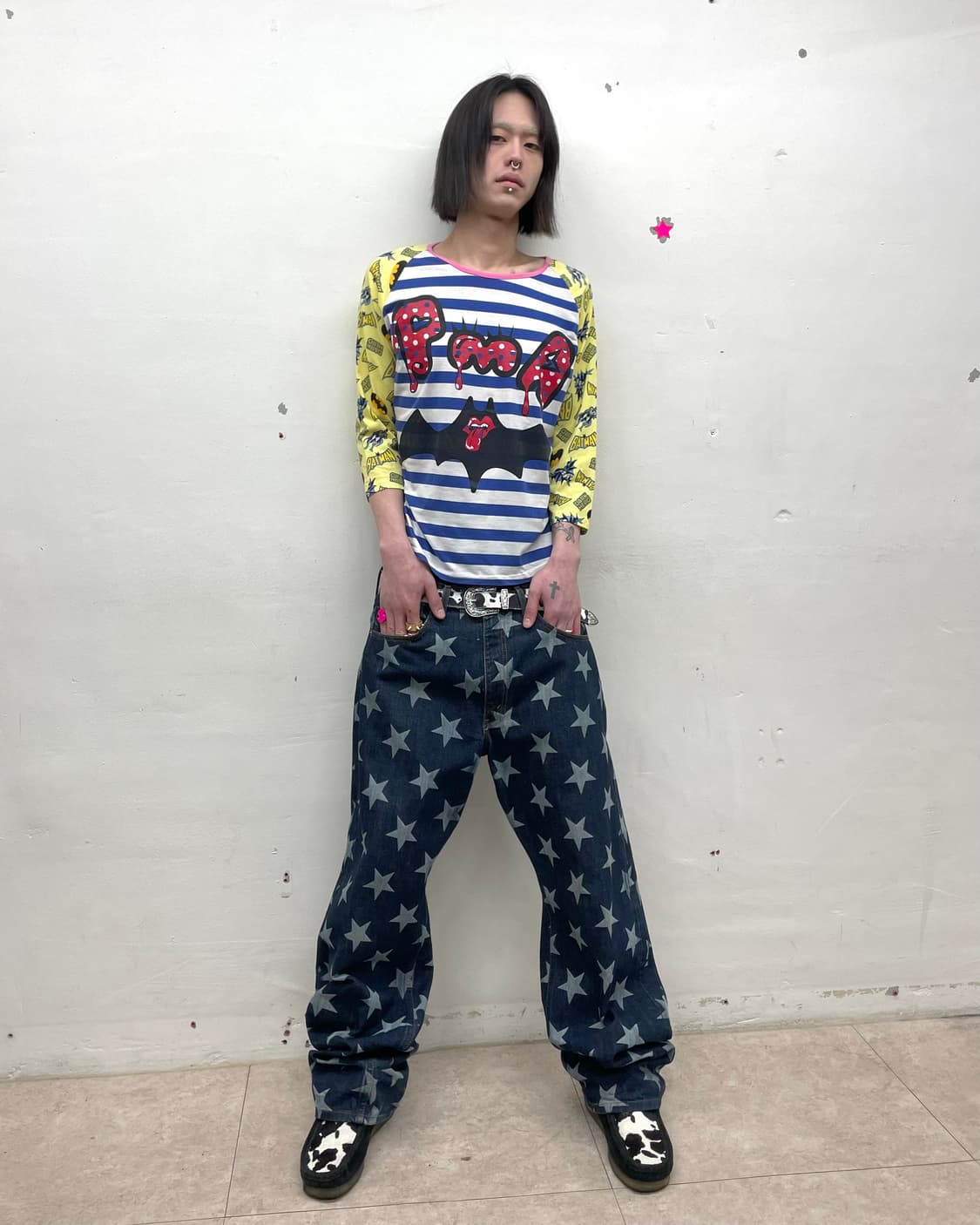 pma Batman Stripe Half Kitch Sleeve  상품이미지6