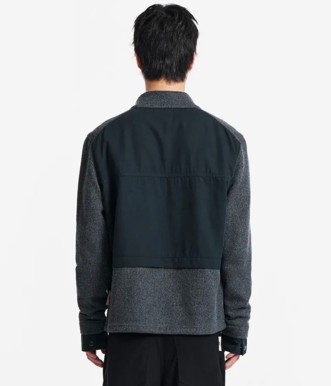 기철 모노 클래쉬 니트 집업 새상품 상품이미지2