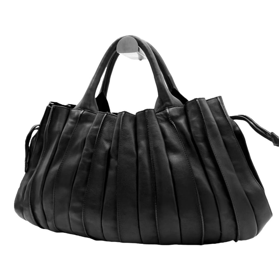 루포 바르셀로나 가죽 플리츠 토트백 재패니즈 스타일 상품이미지1