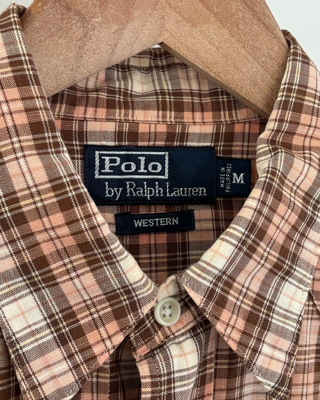 Polo 폴로 랄프로렌 투포켓 웨스턴 체크 셔츠 상품이미지5