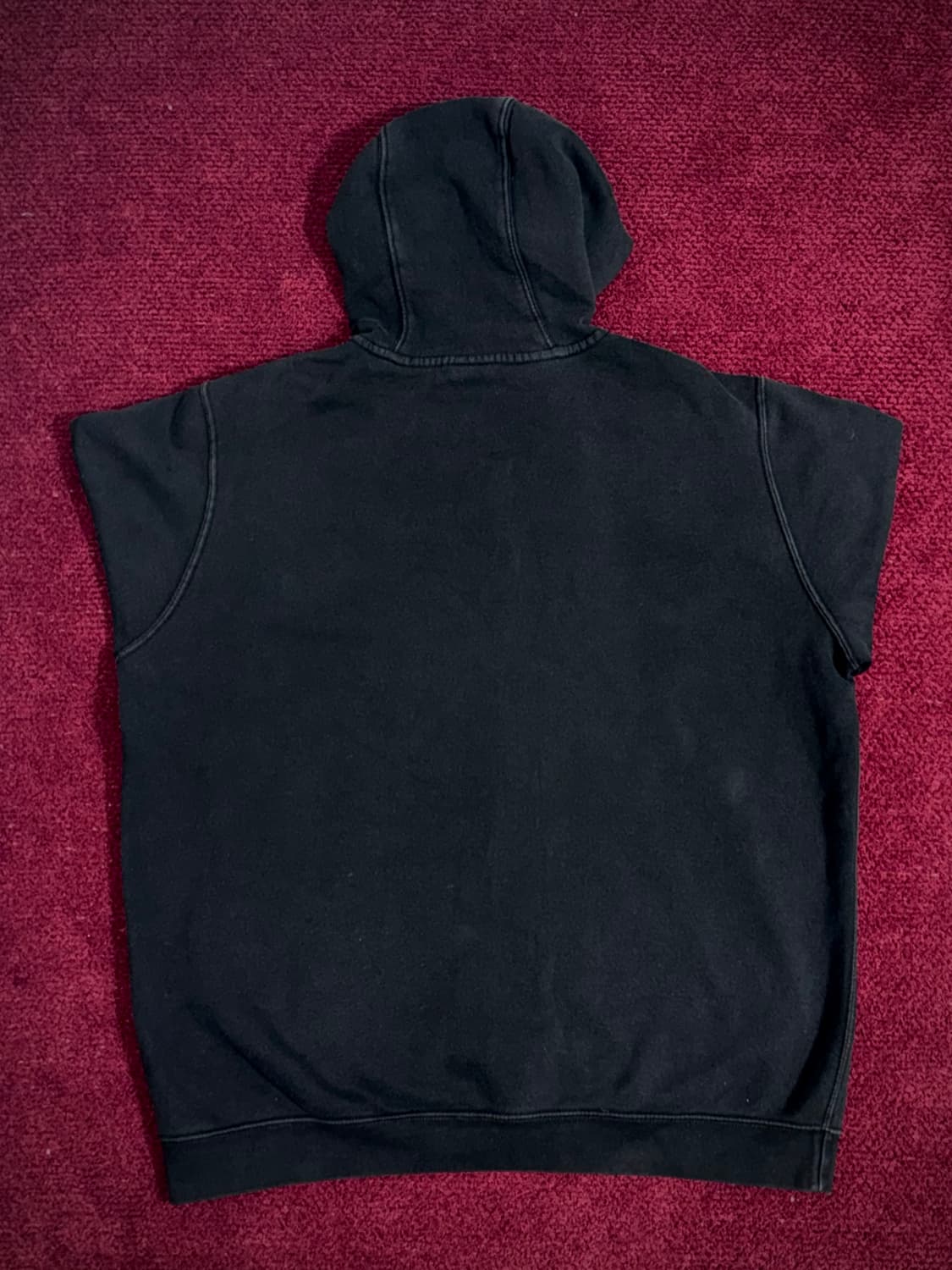 나이키 스우시 패치 후드집업 블랙 XL 상품이미지2