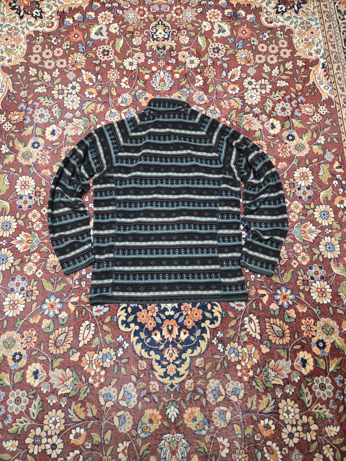 [L] 몽벨(mont-bell) 페어아일 패턴 CLIMAPLUS 플리스  상품이미지3