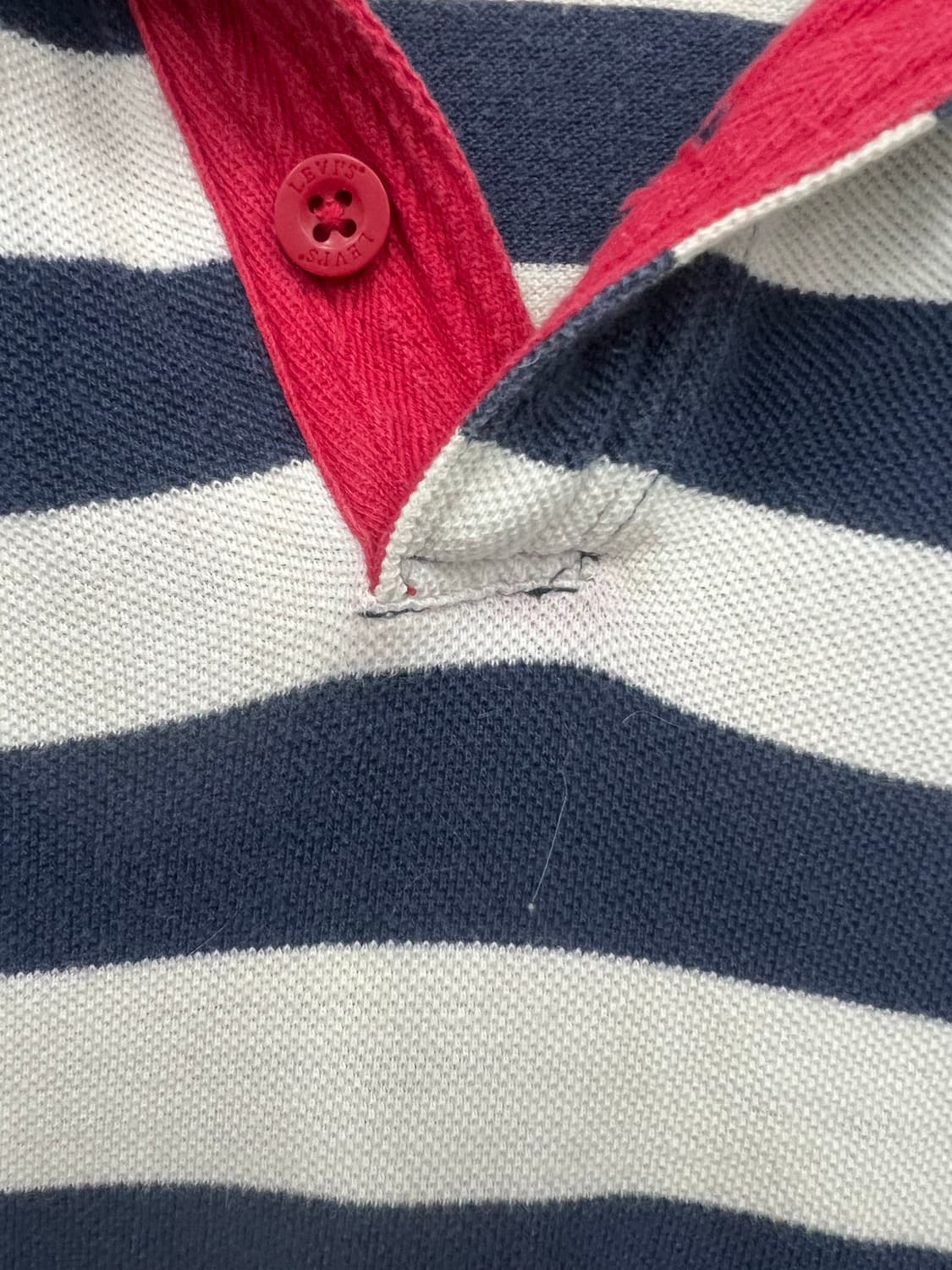 리바이스 무늬 반팔 카라티  상품이미지2