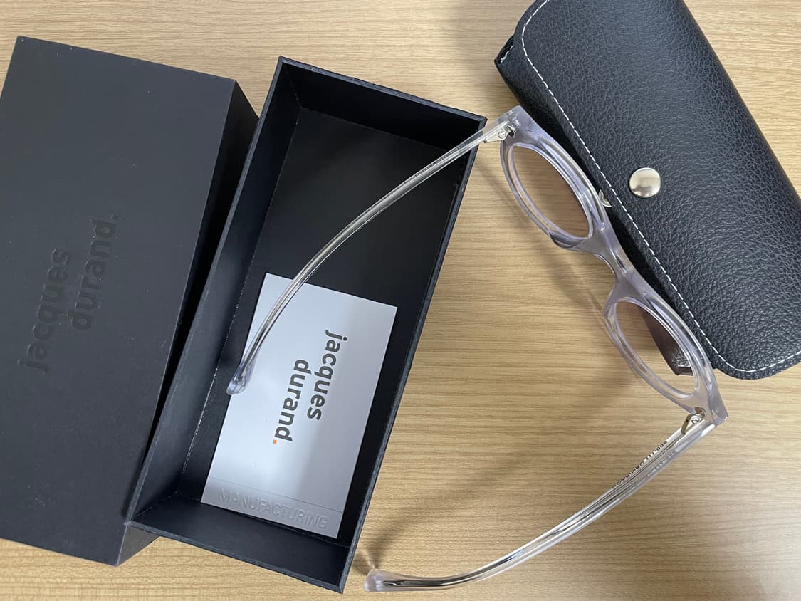 자크 듀랑 호아핀수 HOAPINSU 111 투명 안경 상품이미지1