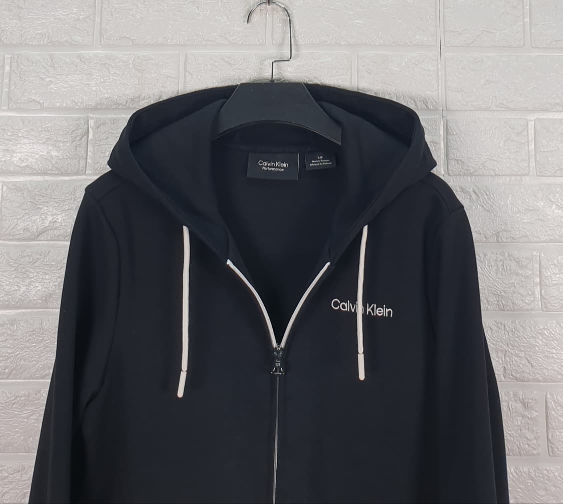 [105]캘빈클라인 벨벳 후드 집업 상품이미지3