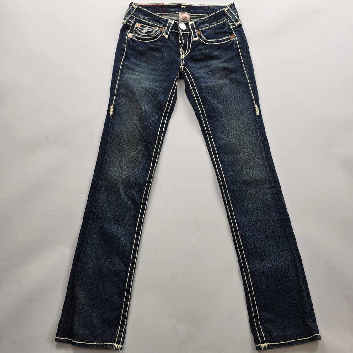트루릴리전 청바지 미국 스판 일자 사이즈24 R5903 상품이미지3