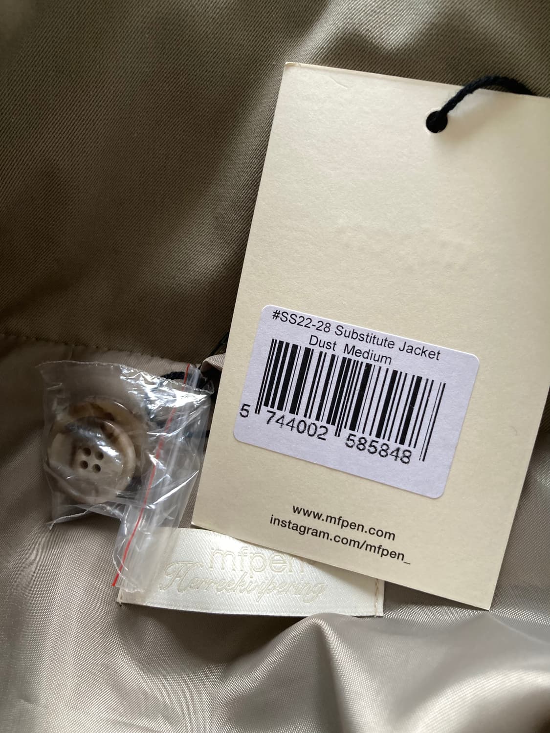 Mfpen Substitute Jacket 상품이미지3