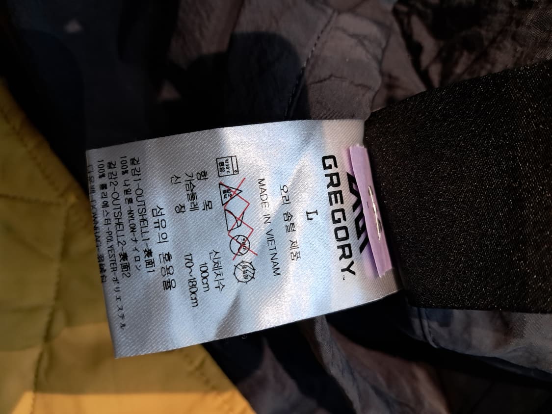 그레고리 롱 다운 자켓 L 상품이미지4