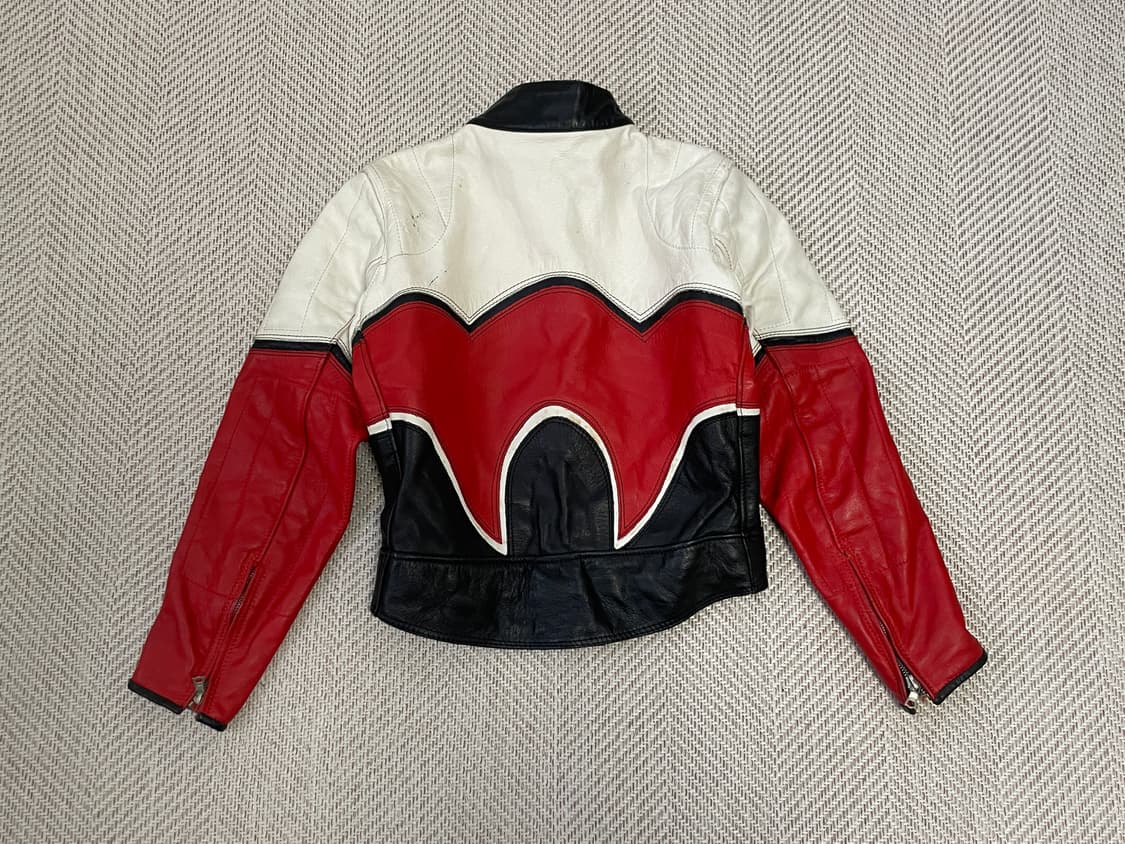 Giudich 이태리 riri지퍼 폴 레더 레이싱 수트 상품이미지4