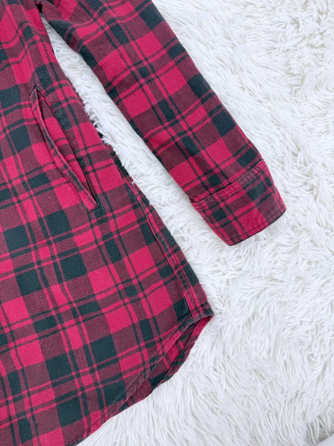 레드체크셔츠 상품이미지3