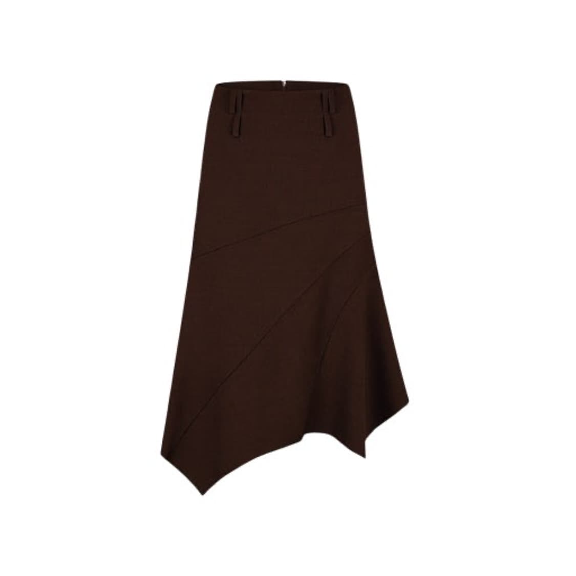 <블랙색상>카시코 panled gored skirt black 상품이미지1