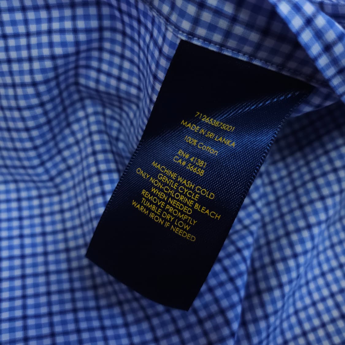 폴로 랄프로렌 체크셔츠남방 95M 상품이미지7