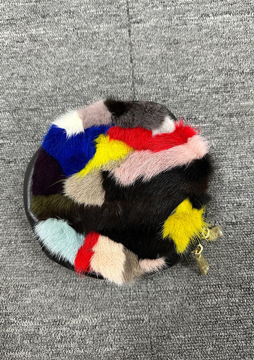 새상품 빈티지 밍크 파우치  상품이미지1