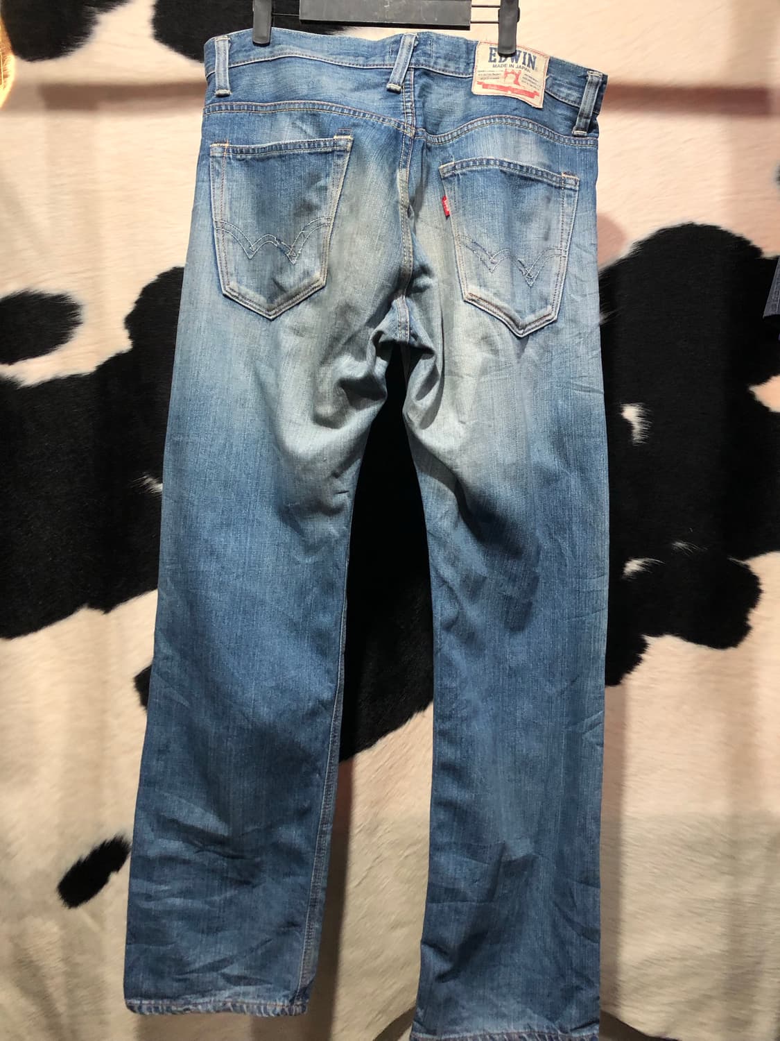 에드윈 데미지 디테일 워싱 데님팬츠 상품이미지6
