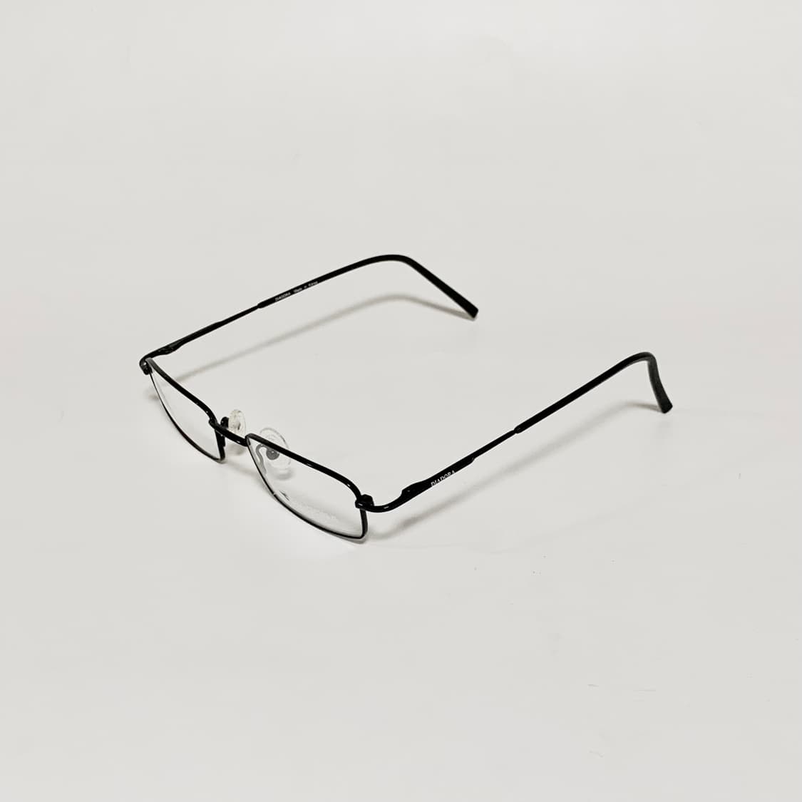 927 데드스탁 빈티지안경 슬림 사각 블랙 메탈 픽키 상품이미지3