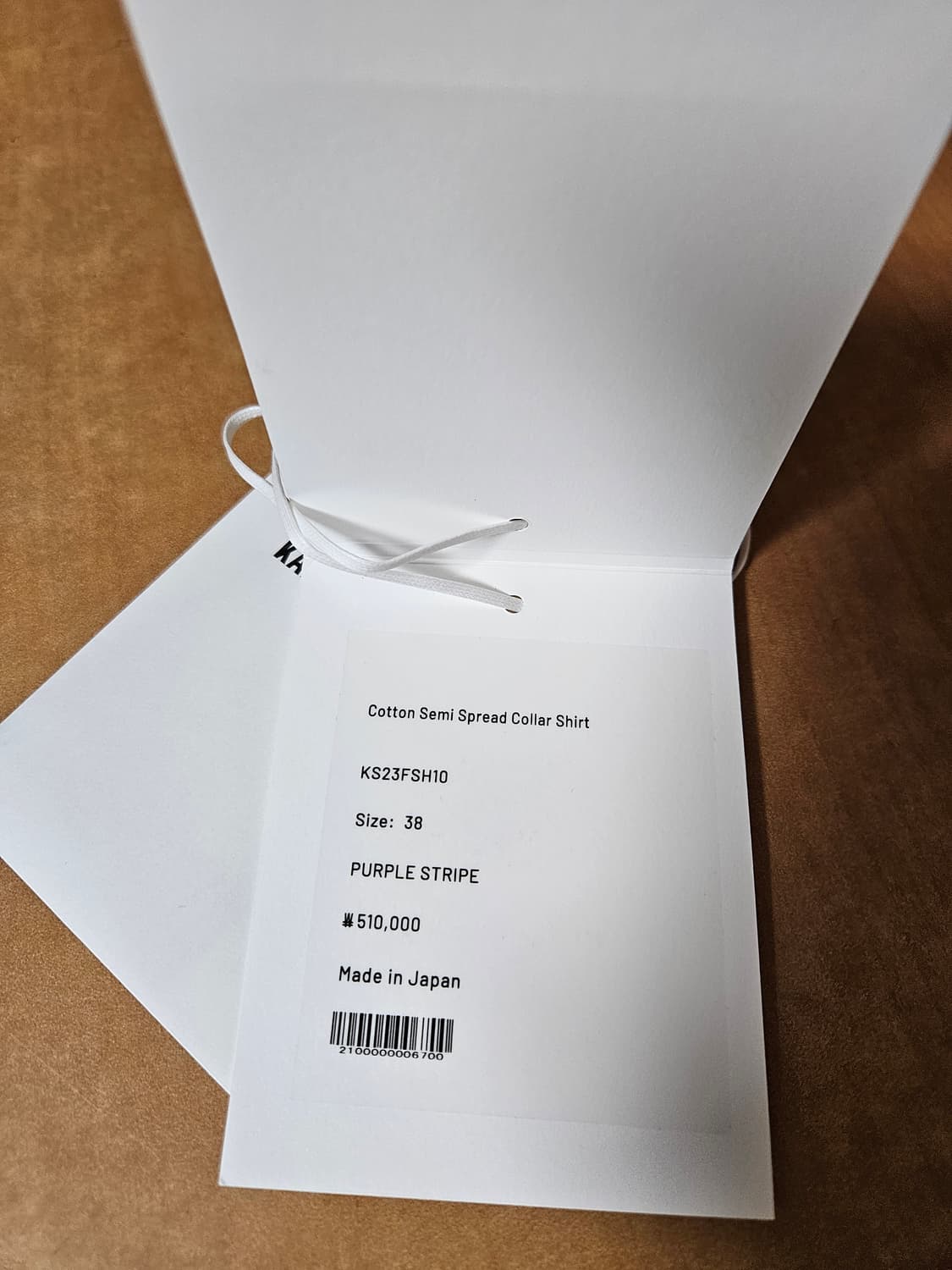 캡틴선샤인 스프라이프 셔츠 판매 상품이미지6