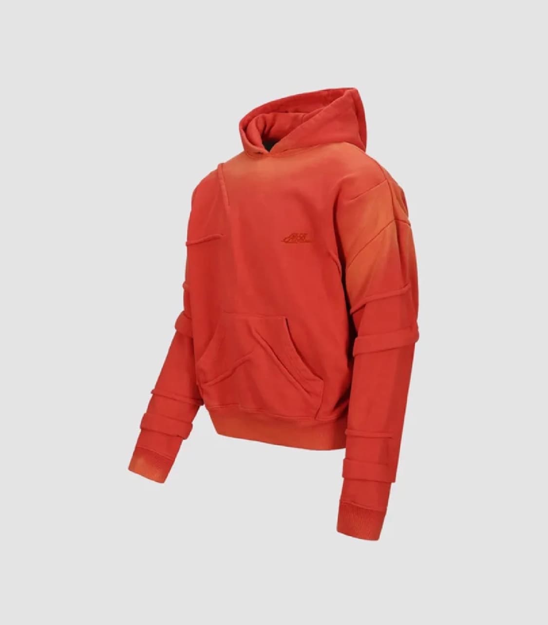 [앤더슨벨] 마드로 그라디언트 후드 탠저린 (2XL) 상품이미지1
