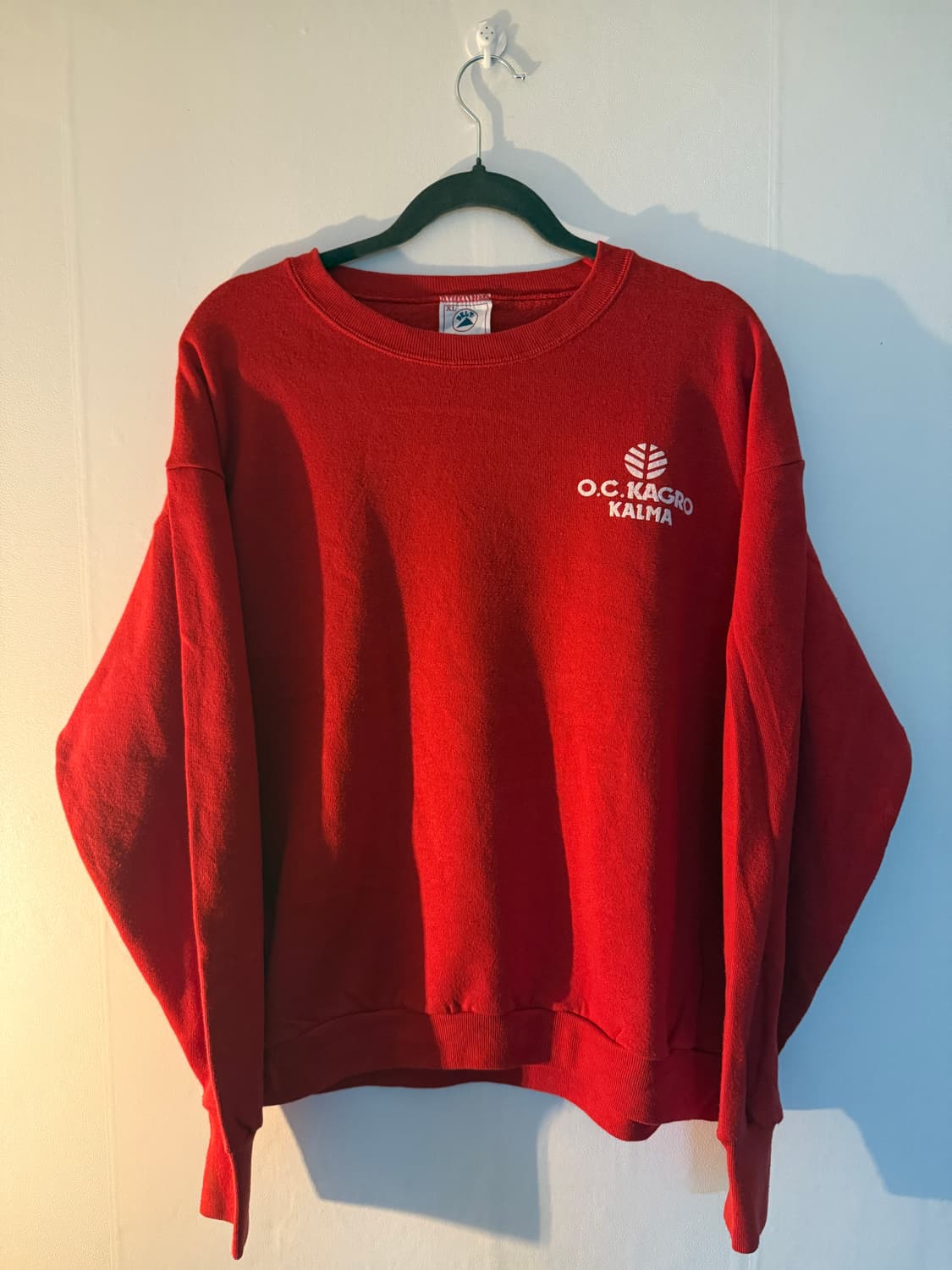 90s Made in usa 스웻셔츠 xl 레드 상품이미지1