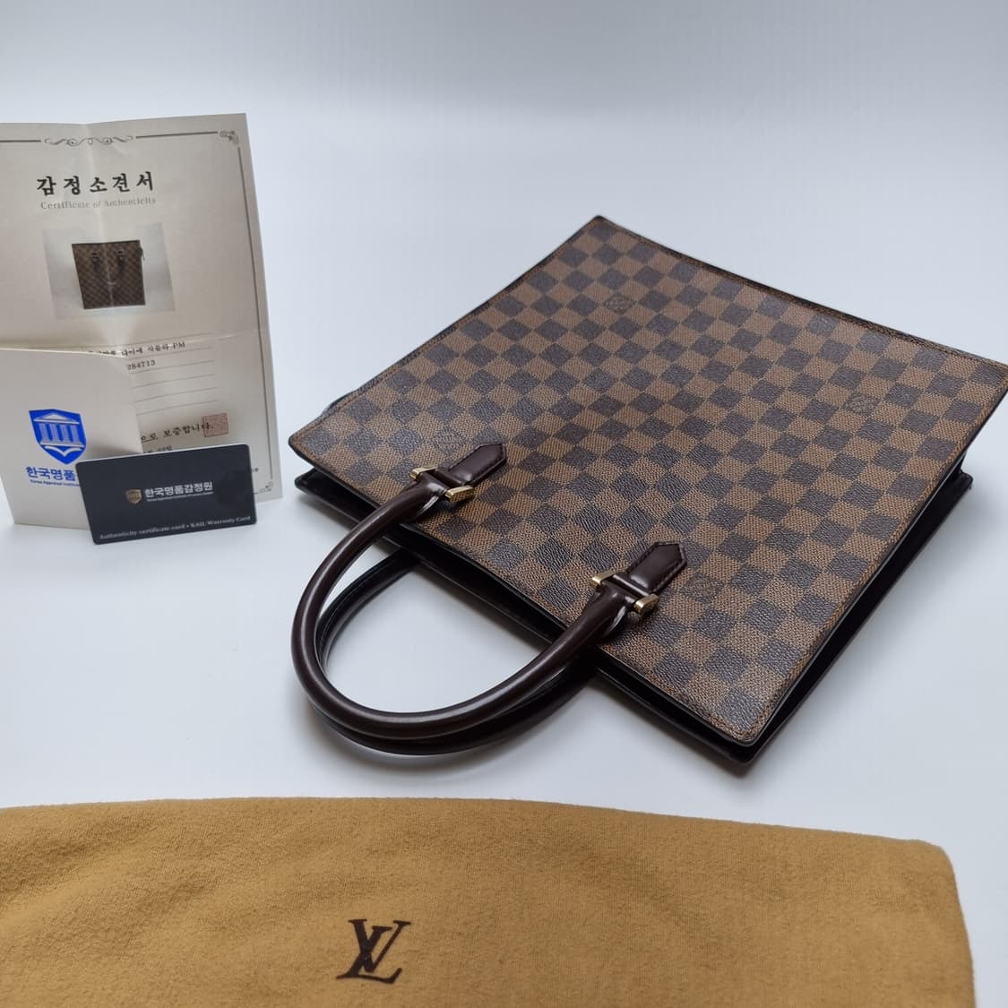 루이비통 다미에 베니스 PM 토트백(최상급, N51145, 정품감정서)  상품이미지5