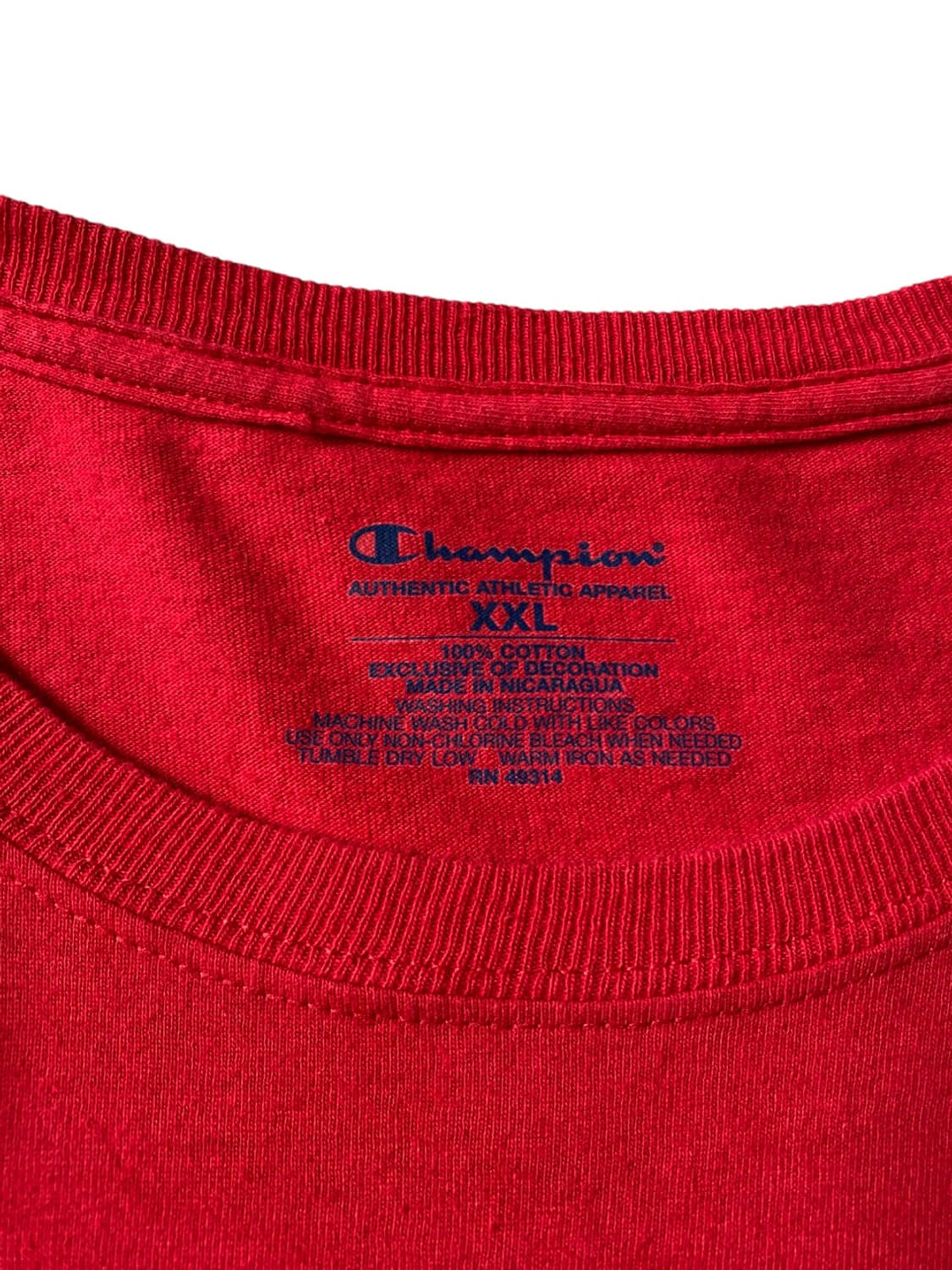 챔피온 1/2 티셔츠 (Man 2XL) AB0205 상품이미지6