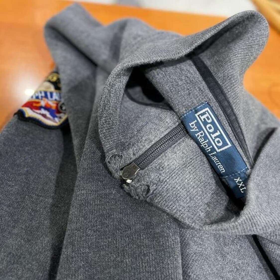 랄프로렌 폴로 빅포니 반집업 니트 (2XL)  상품이미지4